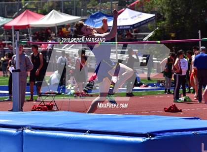 Thumbnail 2 in Serra Top 7 San Mateo (Boys High Jump) photogallery.