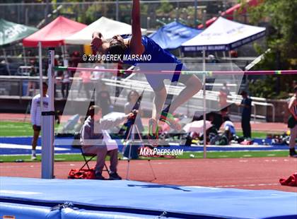 Thumbnail 2 in Serra Top 7 San Mateo (Boys High Jump) photogallery.