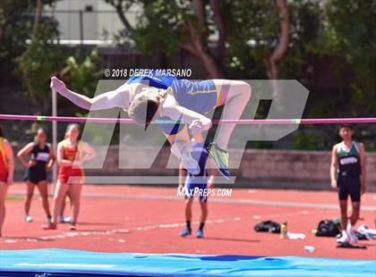 Thumbnail 2 in Serra Top 7 San Mateo (Boys High Jump) photogallery.