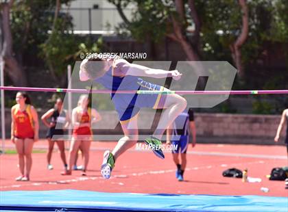 Thumbnail 1 in Serra Top 7 San Mateo (Boys High Jump) photogallery.