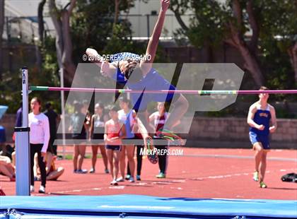 Thumbnail 1 in Serra Top 7 San Mateo (Boys High Jump) photogallery.