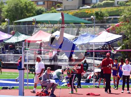 Thumbnail 3 in Serra Top 7 San Mateo (Boys High Jump) photogallery.