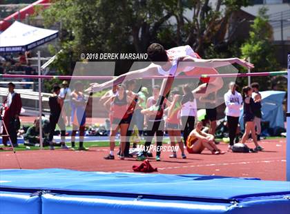 Thumbnail 3 in Serra Top 7 San Mateo (Boys High Jump) photogallery.