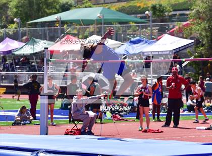 Thumbnail 3 in Serra Top 7 San Mateo (Boys High Jump) photogallery.