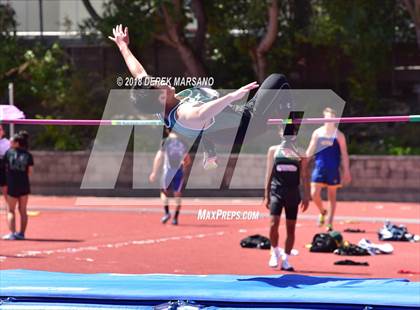 Thumbnail 2 in Serra Top 7 San Mateo (Boys High Jump) photogallery.