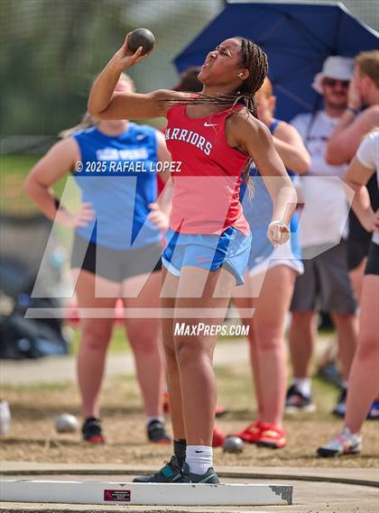 Thumbnail 2 in CCISD Ruben C Jordan Relays (Shot Put) photogallery.