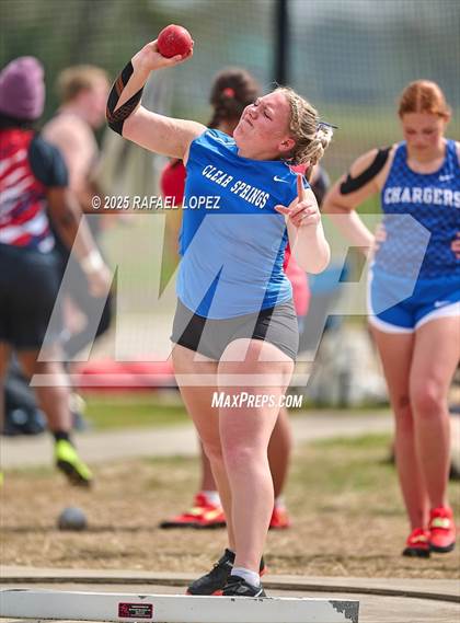 Thumbnail 2 in CCISD Ruben C Jordan Relays (Shot Put) photogallery.