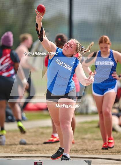 Thumbnail 3 in CCISD Ruben C Jordan Relays (Shot Put) photogallery.