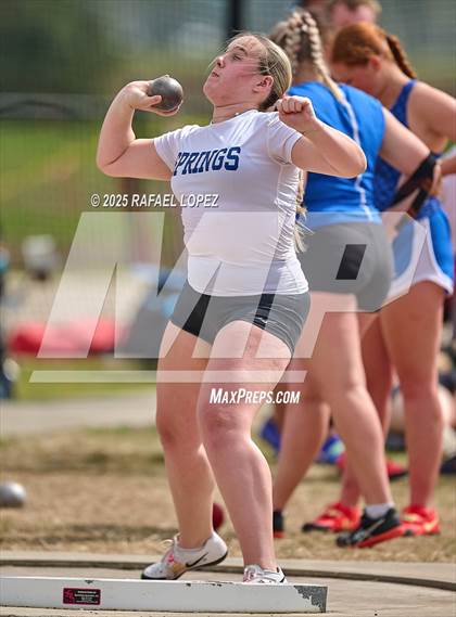 Thumbnail 2 in CCISD Ruben C Jordan Relays (Shot Put) photogallery.