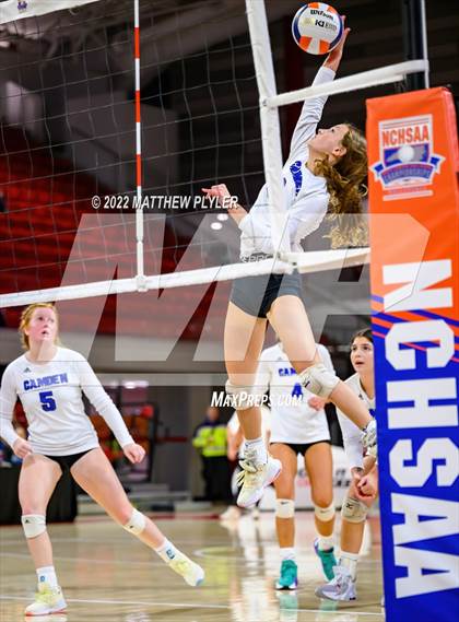 Thumbnail 2 in McMichael vs Camden County (NCHSAA 2A Final) (1 of 2 - Game) photogallery.