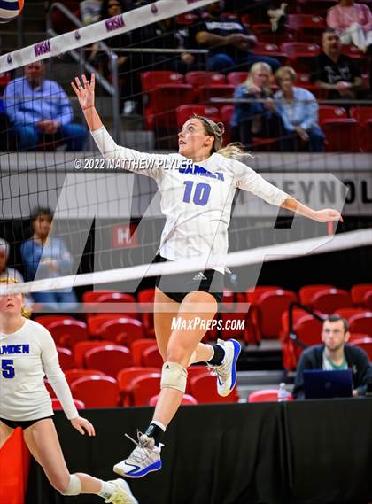 Thumbnail 1 in McMichael vs Camden County (NCHSAA 2A Final) (1 of 2 - Game) photogallery.