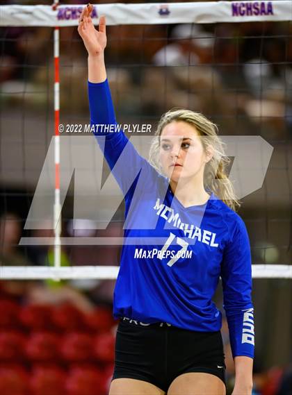 Thumbnail 1 in McMichael vs Camden County (NCHSAA 2A Final) (1 of 2 - Game) photogallery.