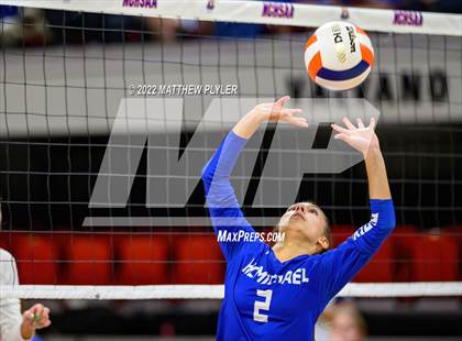Thumbnail 3 in McMichael vs Camden County (NCHSAA 2A Final) (1 of 2 - Game) photogallery.