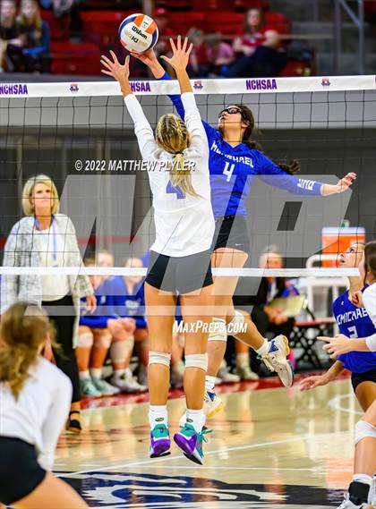 Thumbnail 2 in McMichael vs Camden County (NCHSAA 2A Final) (1 of 2 - Game) photogallery.