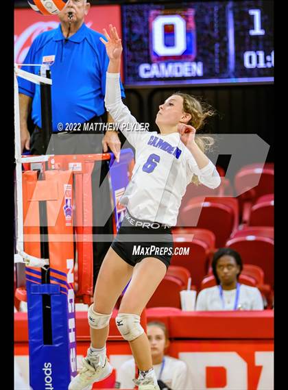 Thumbnail 2 in McMichael vs Camden County (NCHSAA 2A Final) (1 of 2 - Game) photogallery.