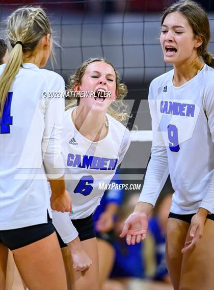 Thumbnail 3 in McMichael vs Camden County (NCHSAA 2A Final) (1 of 2 - Game) photogallery.