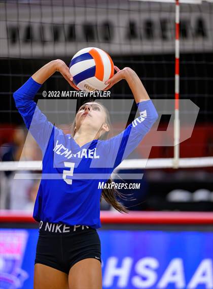 Thumbnail 3 in McMichael vs Camden County (NCHSAA 2A Final) (1 of 2 - Game) photogallery.