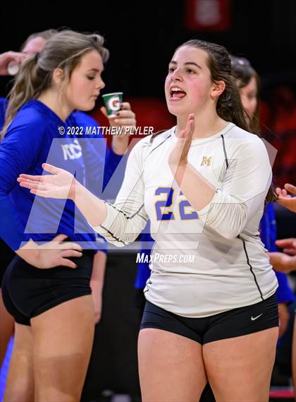 Thumbnail 1 in McMichael vs Camden County (NCHSAA 2A Final) (1 of 2 - Game) photogallery.