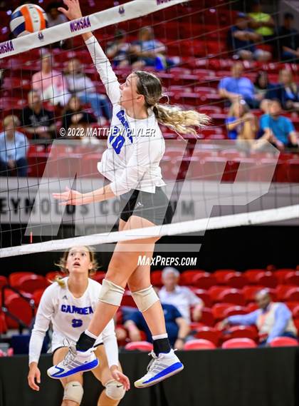 Thumbnail 2 in McMichael vs Camden County (NCHSAA 2A Final) (1 of 2 - Game) photogallery.