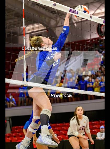Thumbnail 2 in McMichael vs Camden County (NCHSAA 2A Final) (1 of 2 - Game) photogallery.