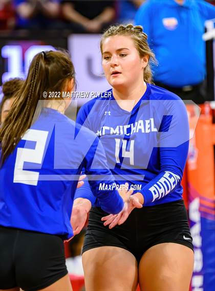 Thumbnail 3 in McMichael vs Camden County (NCHSAA 2A Final) (1 of 2 - Game) photogallery.