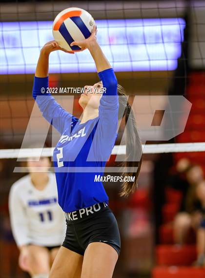 Thumbnail 2 in McMichael vs Camden County (NCHSAA 2A Final) (1 of 2 - Game) photogallery.