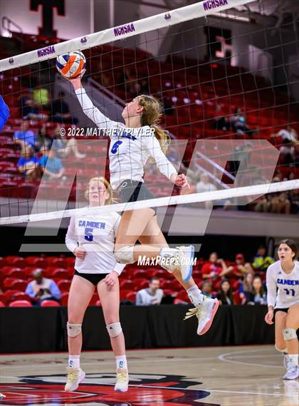 Thumbnail 1 in McMichael vs Camden County (NCHSAA 2A Final) (1 of 2 - Game) photogallery.