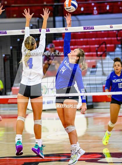 Thumbnail 2 in McMichael vs Camden County (NCHSAA 2A Final) (1 of 2 - Game) photogallery.