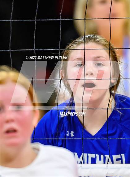 Thumbnail 3 in McMichael vs Camden County (NCHSAA 2A Final) (1 of 2 - Game) photogallery.