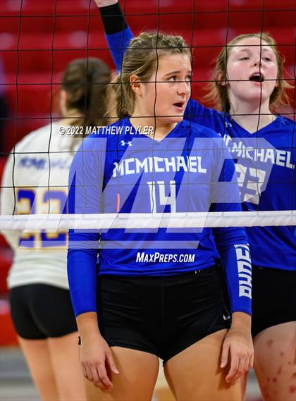 Thumbnail 1 in McMichael vs Camden County (NCHSAA 2A Final) (1 of 2 - Game) photogallery.