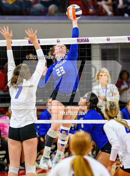 Thumbnail 1 in McMichael vs Camden County (NCHSAA 2A Final) (1 of 2 - Game) photogallery.