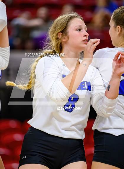Thumbnail 3 in McMichael vs Camden County (NCHSAA 2A Final) (1 of 2 - Game) photogallery.