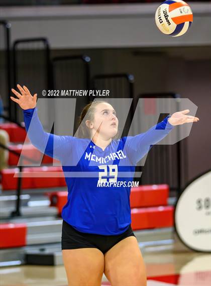 Thumbnail 2 in McMichael vs Camden County (NCHSAA 2A Final) (1 of 2 - Game) photogallery.