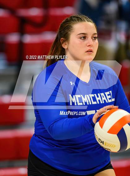 Thumbnail 1 in McMichael vs Camden County (NCHSAA 2A Final) (1 of 2 - Game) photogallery.