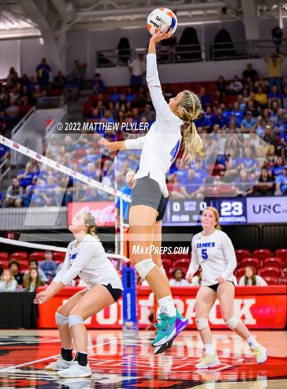 Thumbnail 2 in McMichael vs Camden County (NCHSAA 2A Final) (1 of 2 - Game) photogallery.