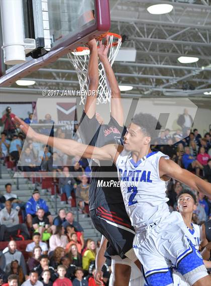 Thumbnail 3 in Capital Christian vs. Crossroads (Rancho Mirage Holiday Invitational) photogallery.
