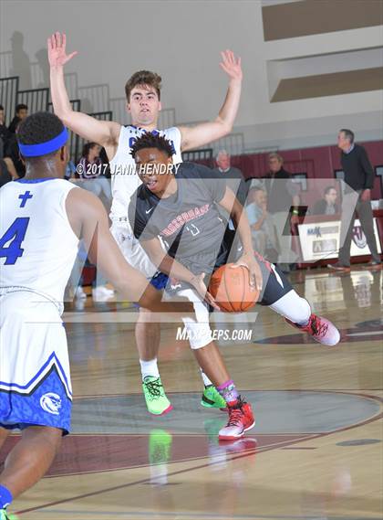 Thumbnail 3 in Capital Christian vs. Crossroads (Rancho Mirage Holiday Invitational) photogallery.