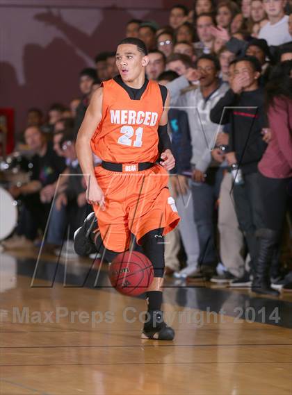 Thumbnail 1 in Merced vs. Franklin (CIF SJS D-1 Playoffs) photogallery.