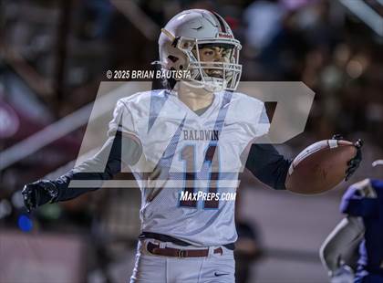 Thumbnail 2 in Damien vs. Baldwin (HHSAA Division1 Round 1) photogallery.