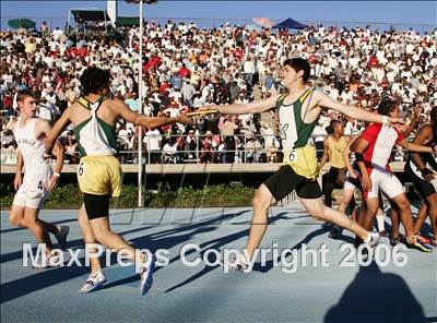 Thumbnail 2 in CIF State Championships - 1600m Relay (Boys - Saturday) photogallery.