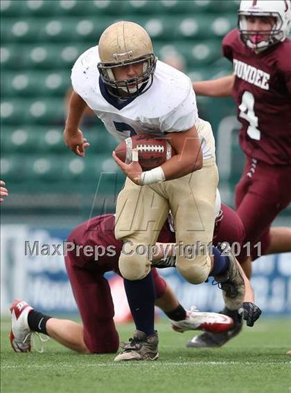 Thumbnail 1 in Notre Dame vs. Dundee (Section 5 Class D Semifinal) photogallery.