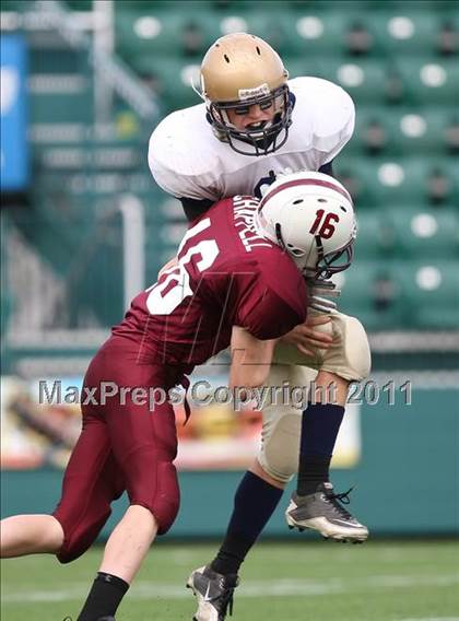 Thumbnail 2 in Notre Dame vs. Dundee (Section 5 Class D Semifinal) photogallery.