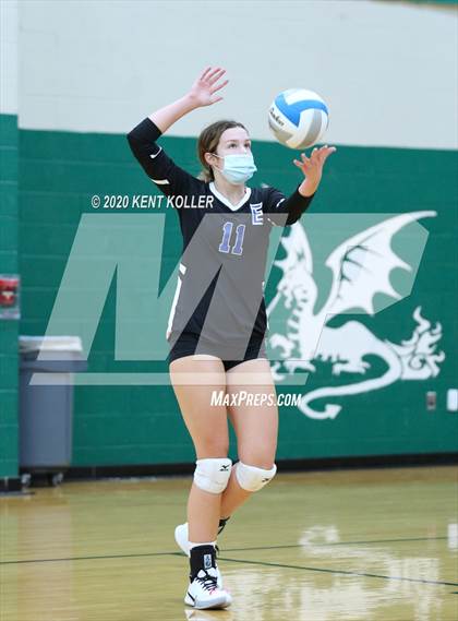 Thumbnail 3 in Utica Eisenhower vs. Clarkston  photogallery.