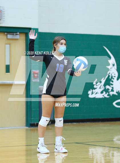 Thumbnail 2 in Utica Eisenhower vs. Clarkston  photogallery.