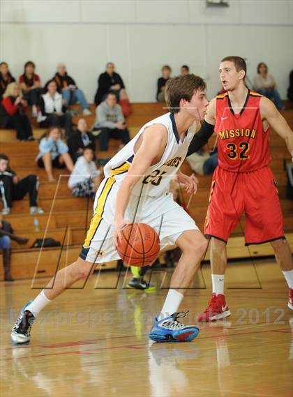 Thumbnail 2 in Mission Viejo vs. Menlo (MaxPreps Holiday Classic) photogallery.