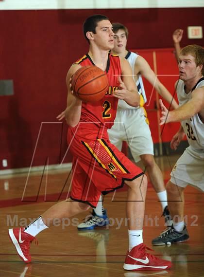 Thumbnail 2 in Mission Viejo vs. Menlo (MaxPreps Holiday Classic) photogallery.