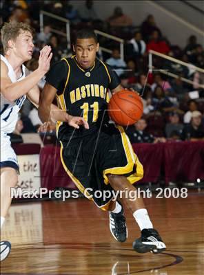 Thumbnail 3 in Alief Hastings vs. Kingwood (Houston vs the Nation Tournament) photogallery.