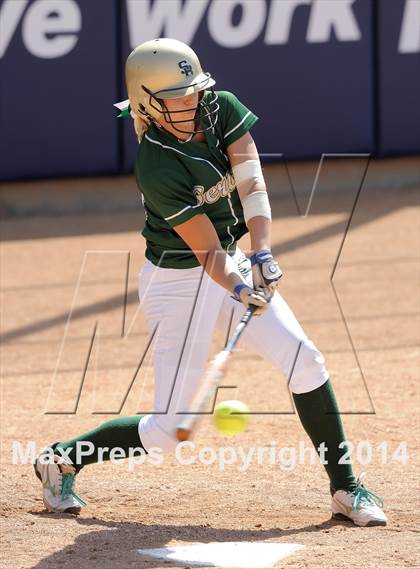 Thumbnail 1 in Cantwell-Sacred Heart vs. St. Bonaventure (CIF-SS D6 Final) photogallery.
