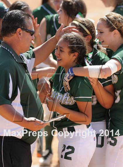 Thumbnail 1 in Cantwell-Sacred Heart vs. St. Bonaventure (CIF-SS D6 Final) photogallery.