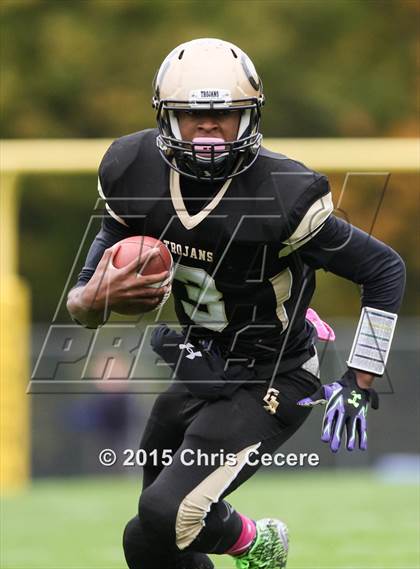 Thumbnail 3 in Irondequoit @ Greece Athena (Section 5 Class A Quarterfinal) photogallery.